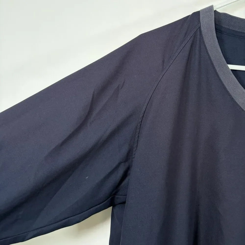 VTG EP Pro TPC Sawgrass V Neck Windbreaker Golf Pullover Jacket Womens Medium